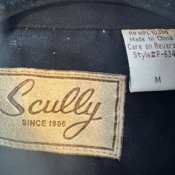 Scully Black Shirt with Turquoise Details - Picture 7 of 7